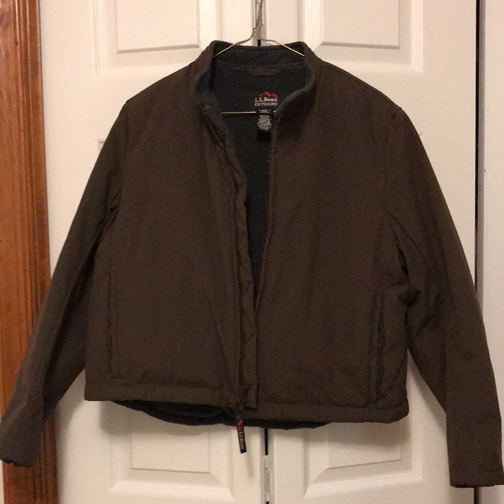 LLBean Women’s Outdoor Canvas Coat  Size M